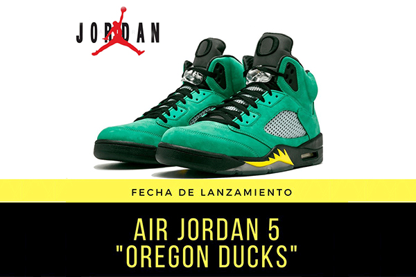 Oregon Ducks inspired Air Jordan 5 to release in September - DesignerGu